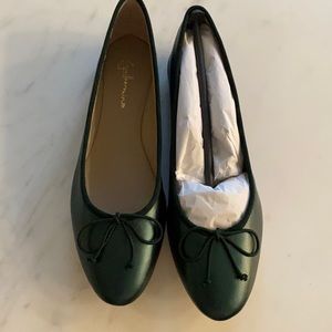 Emerald Green Ballet flats